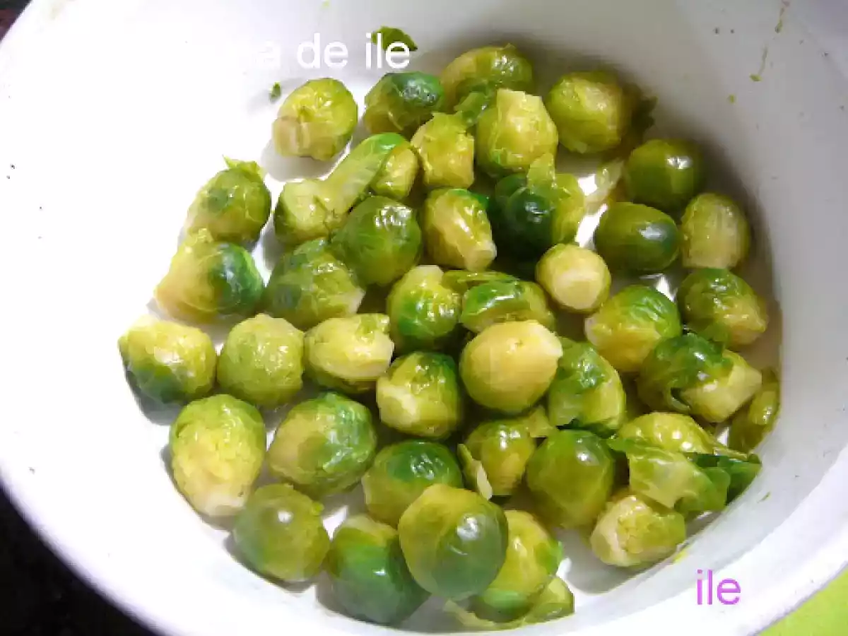 Repollitos de Bruselas gratinados - foto 4