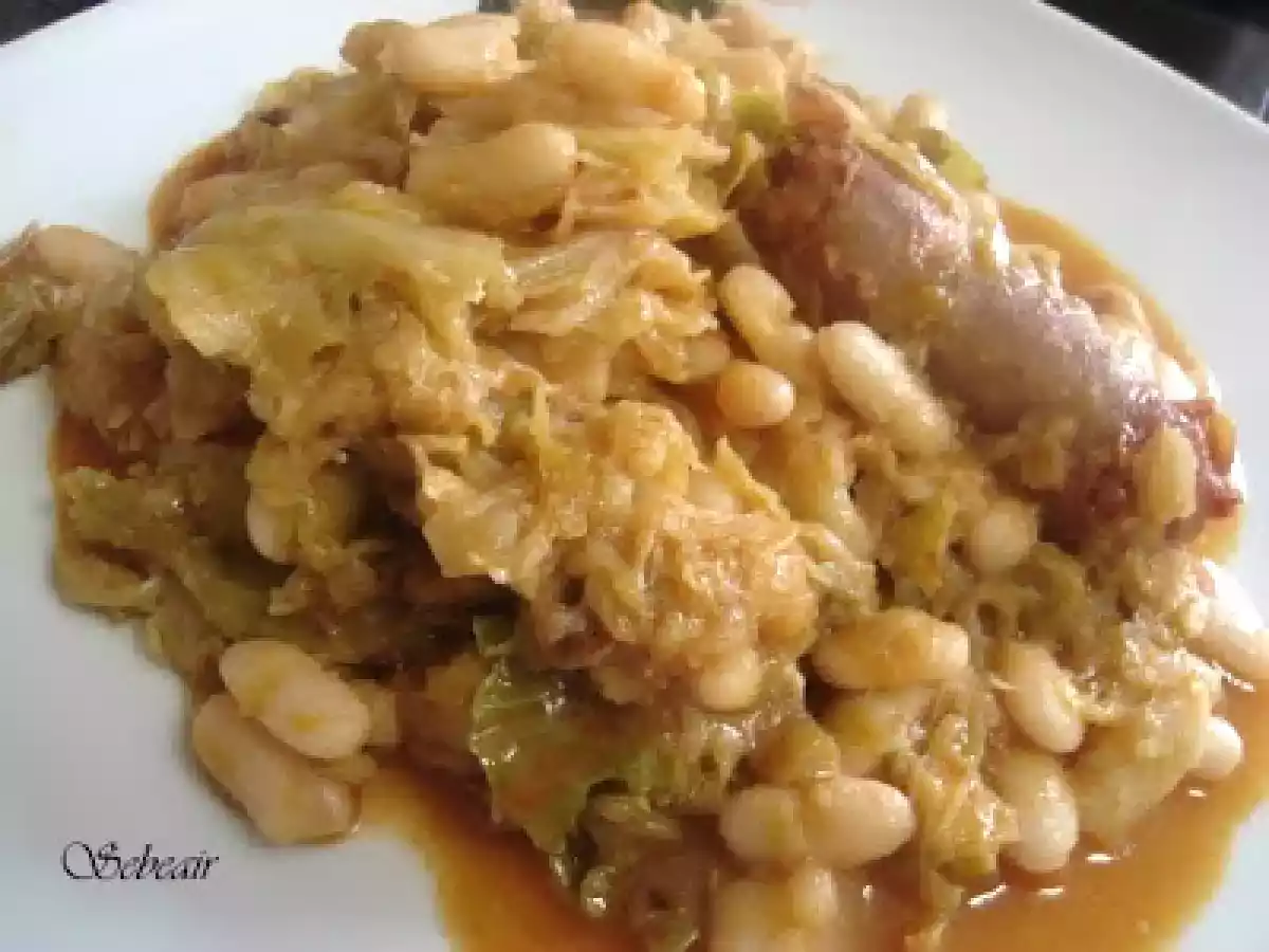 REPOLLO CON ALUBIAS Y CHORIZO (fussioncook)
