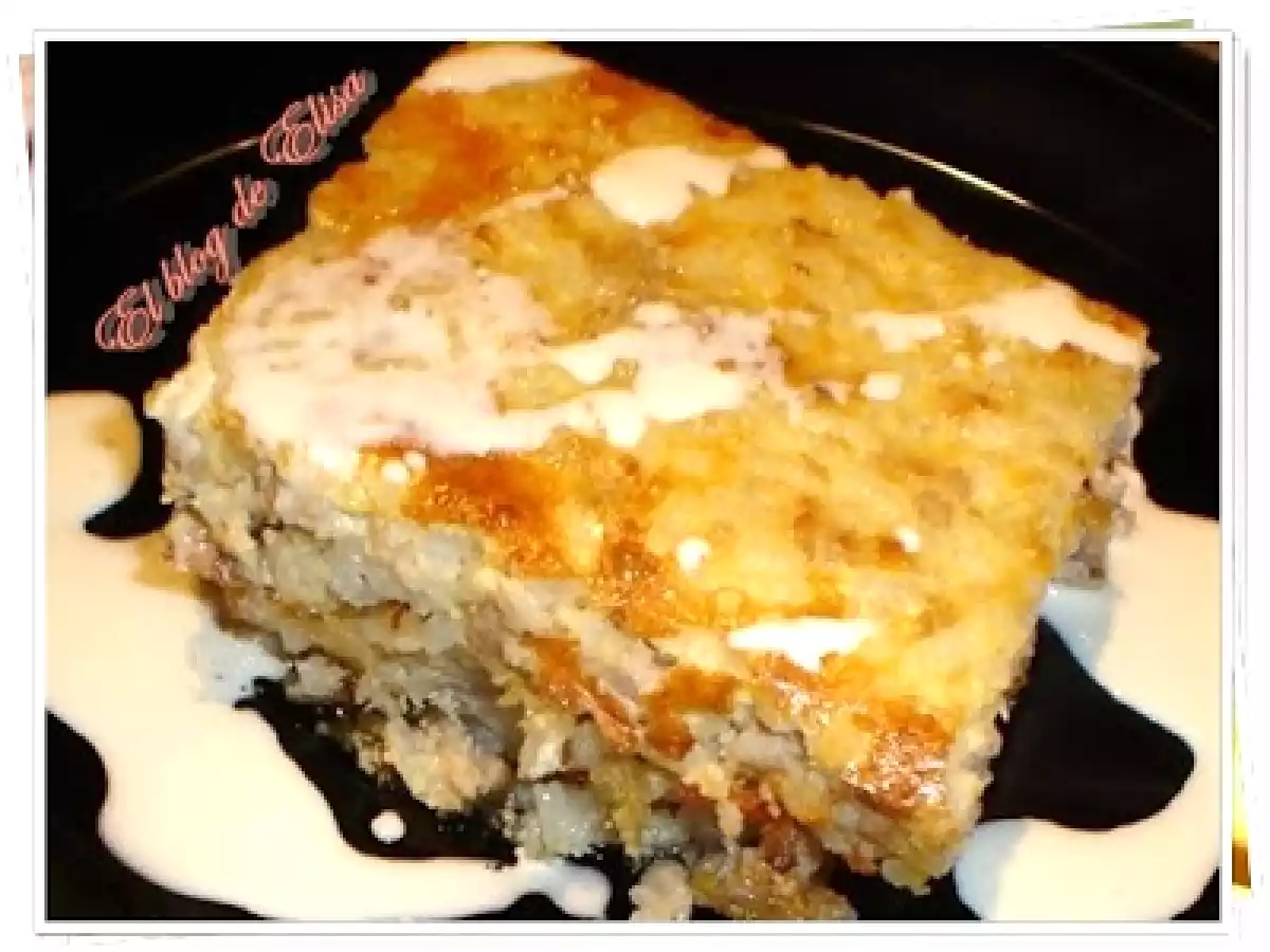 Repollo con arroz y carne