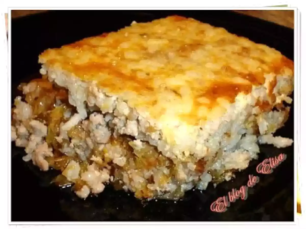 Repollo con arroz y carne - foto 2