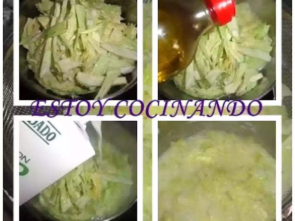 Repollo con jamón - foto 2