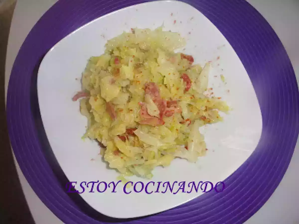 Repollo con jamón - foto 5