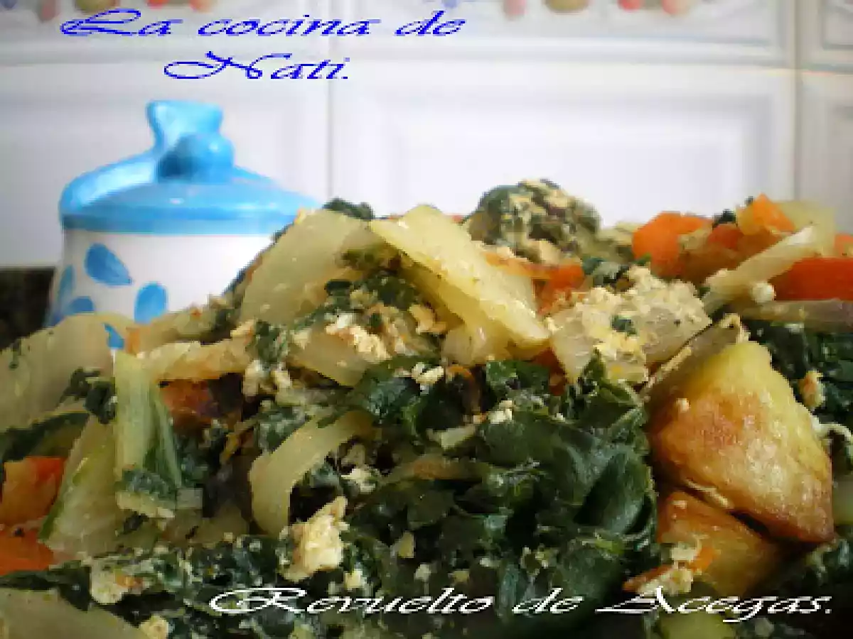 REVUELTO DE ACELGAS Y ZANAHORIA. - foto 2