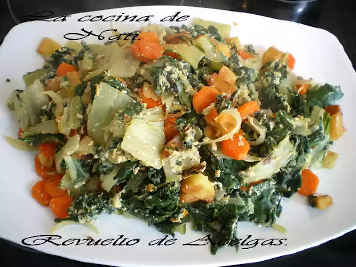 REVUELTO DE ACELGAS Y ZANAHORIA. - foto 3