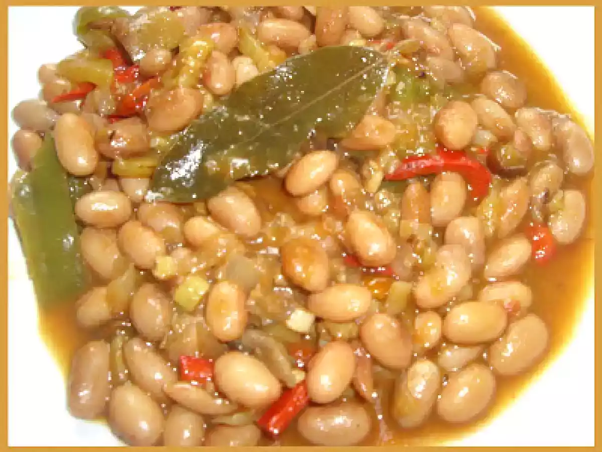 Revuelto De Judías Canela Con Setas