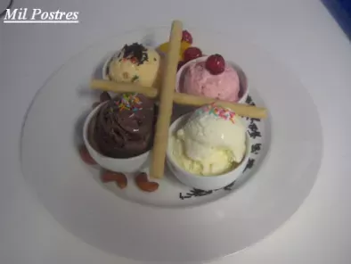 Ricos helados: Fresa, Tutti Frutti, Chocolate y Vainilla - foto 5