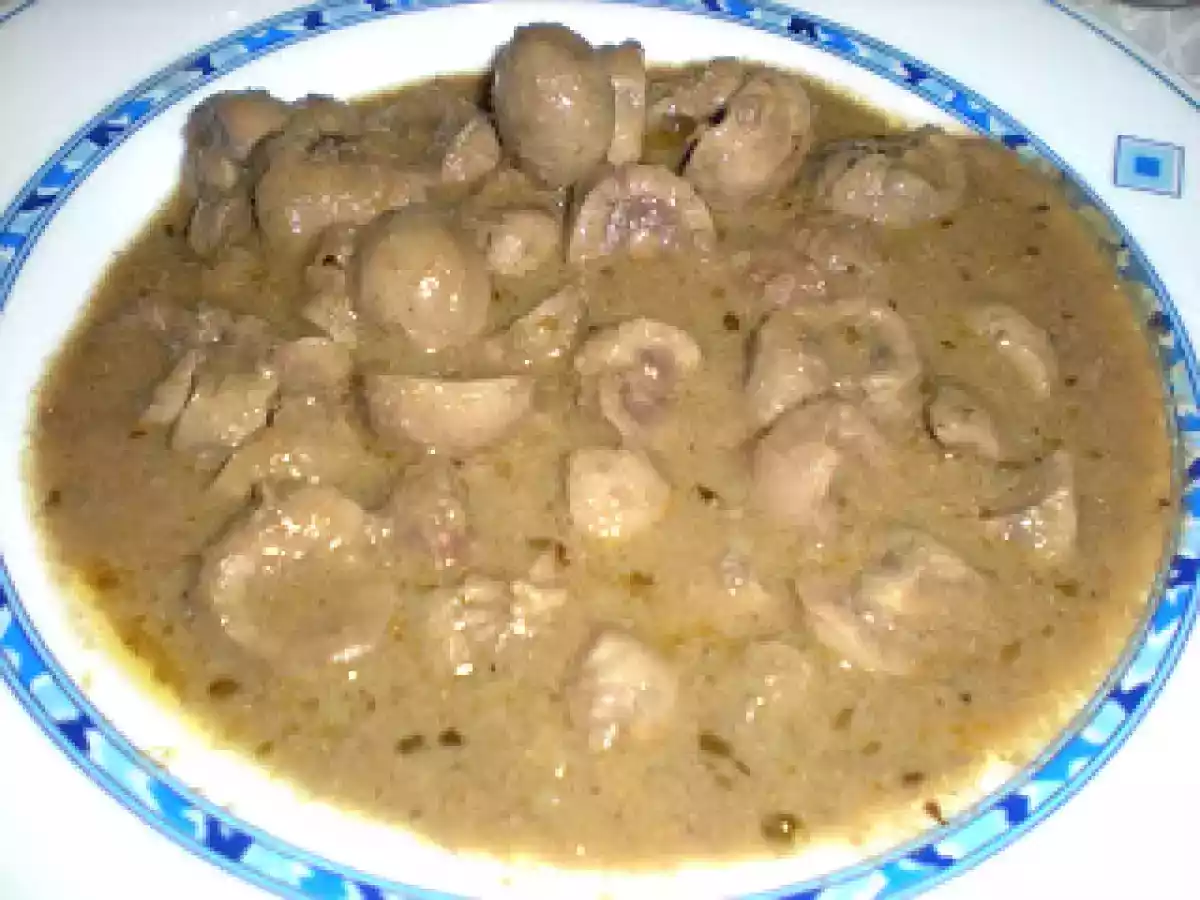 Riñones de cordero en salsa