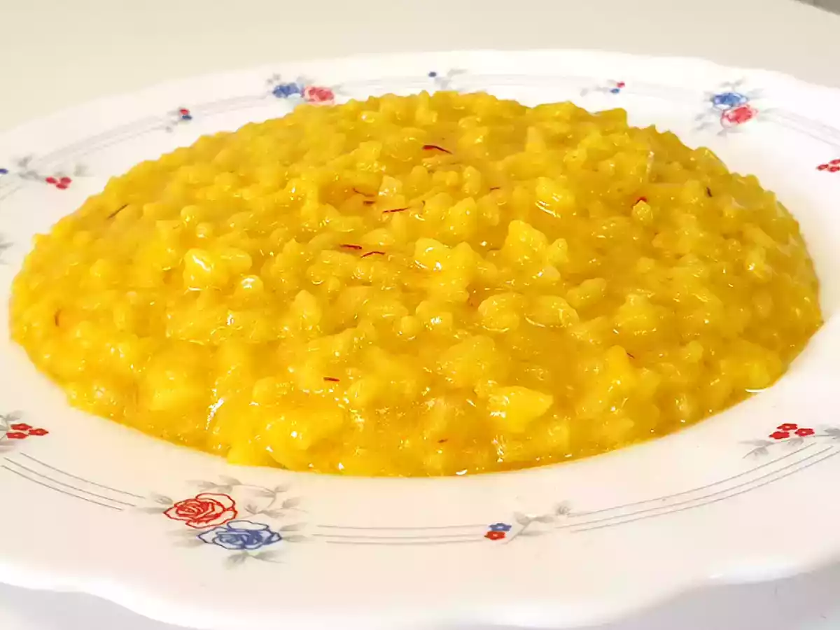 Risotto a la milanesa