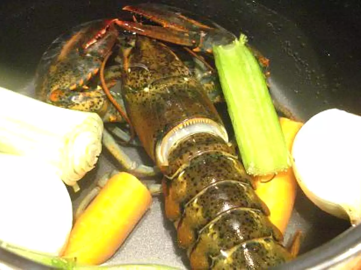 Risotto con bogavante y almejas - foto 3