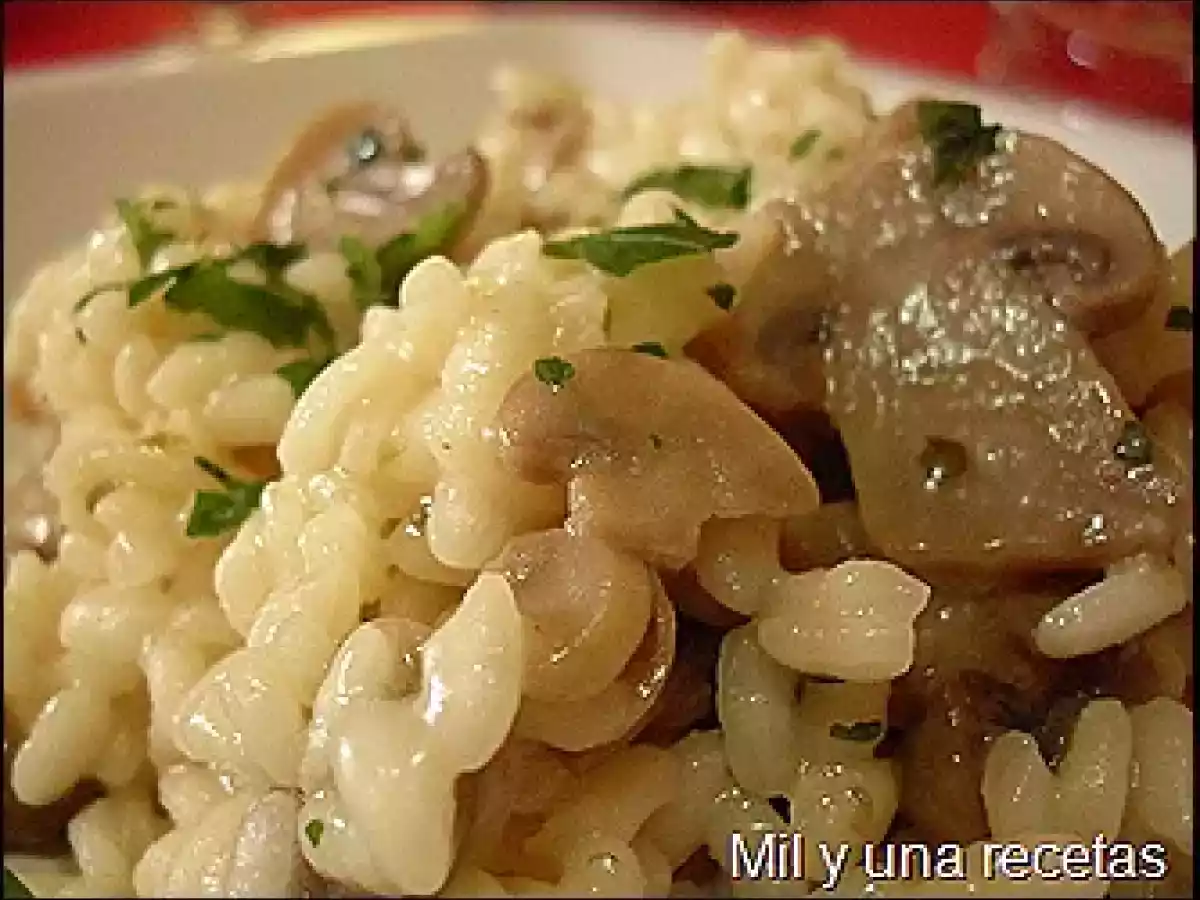 Risotto con champiñones - foto 2