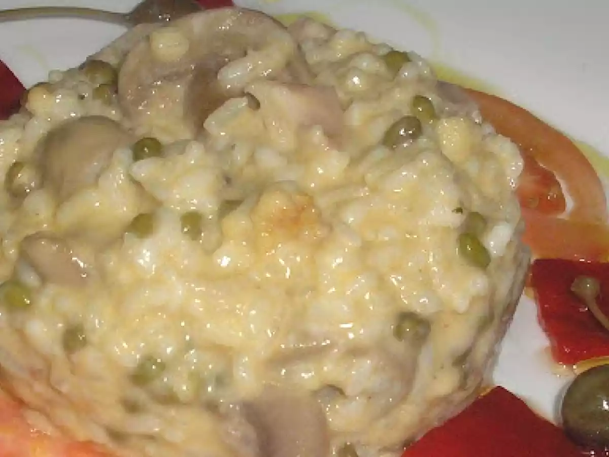 RISOTTO CON CHAMPIS Y SOJA - foto 2