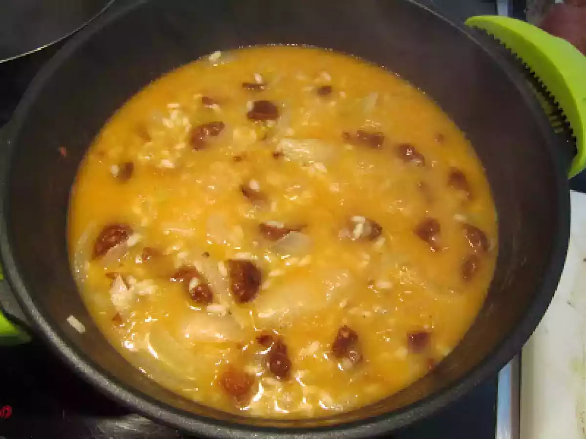 Risotto con Chorizo y Cebolla - foto 2