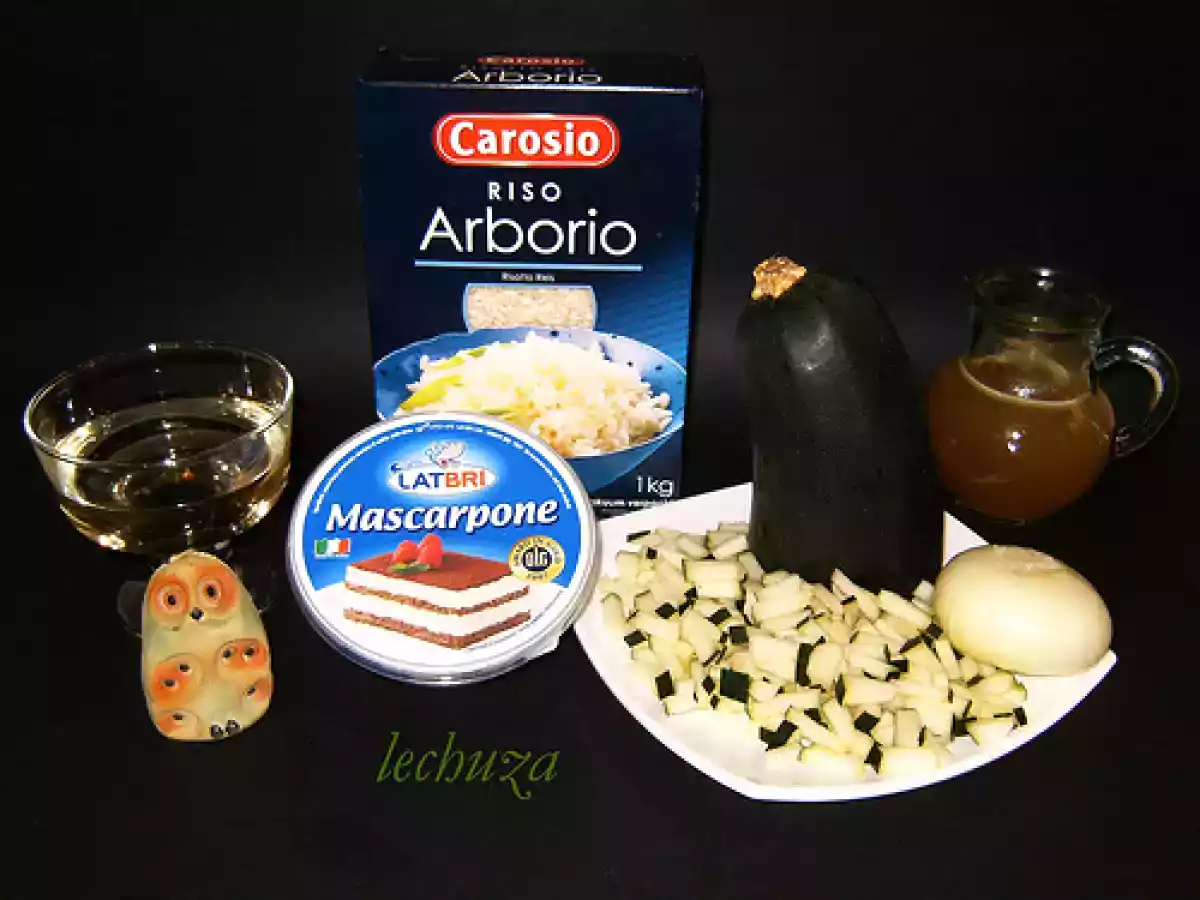 Risotto de calabacin y mascarpone - foto 5