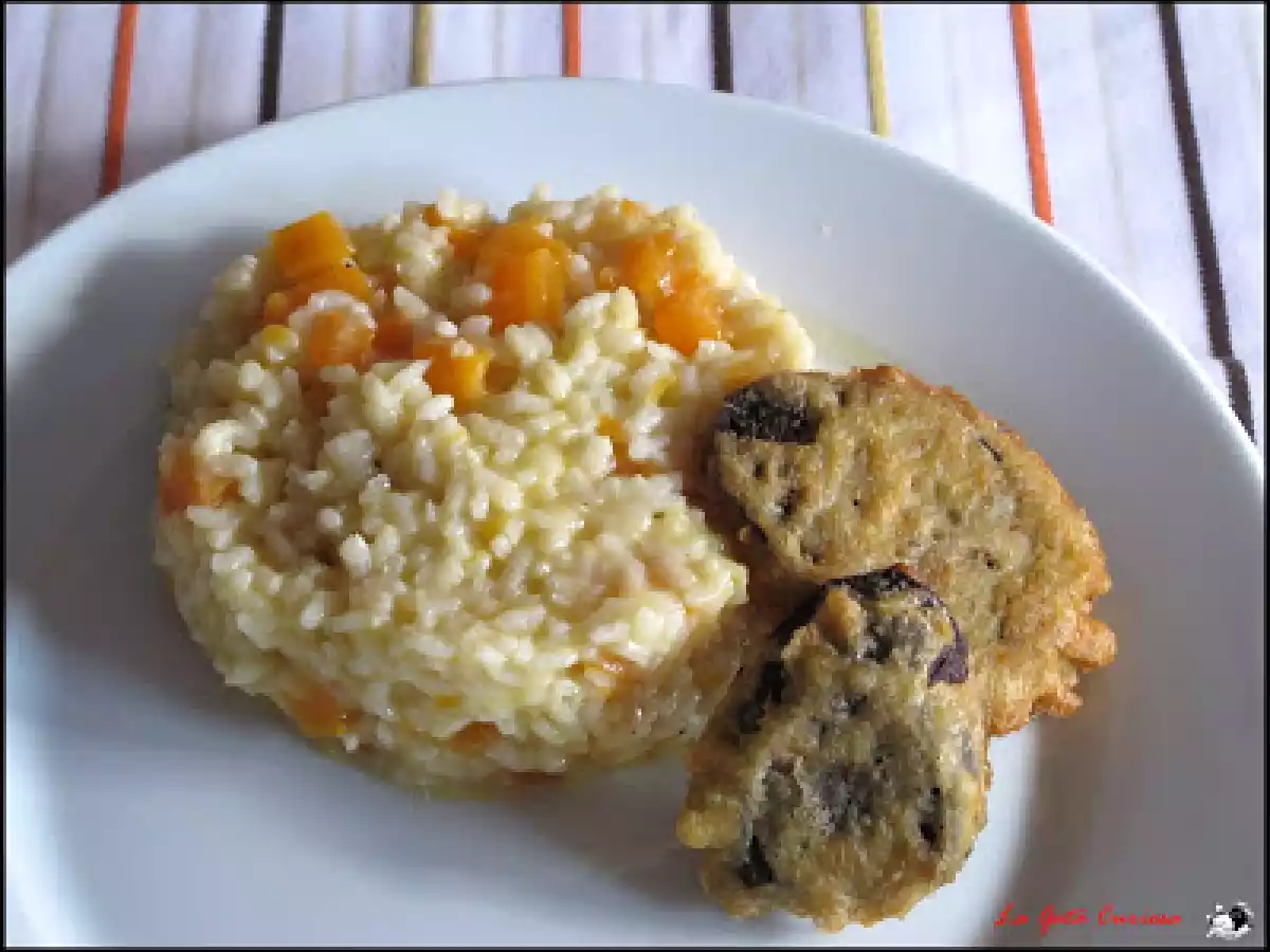 RISOTTO DE CALABAZA CON MORCILLA - foto 2