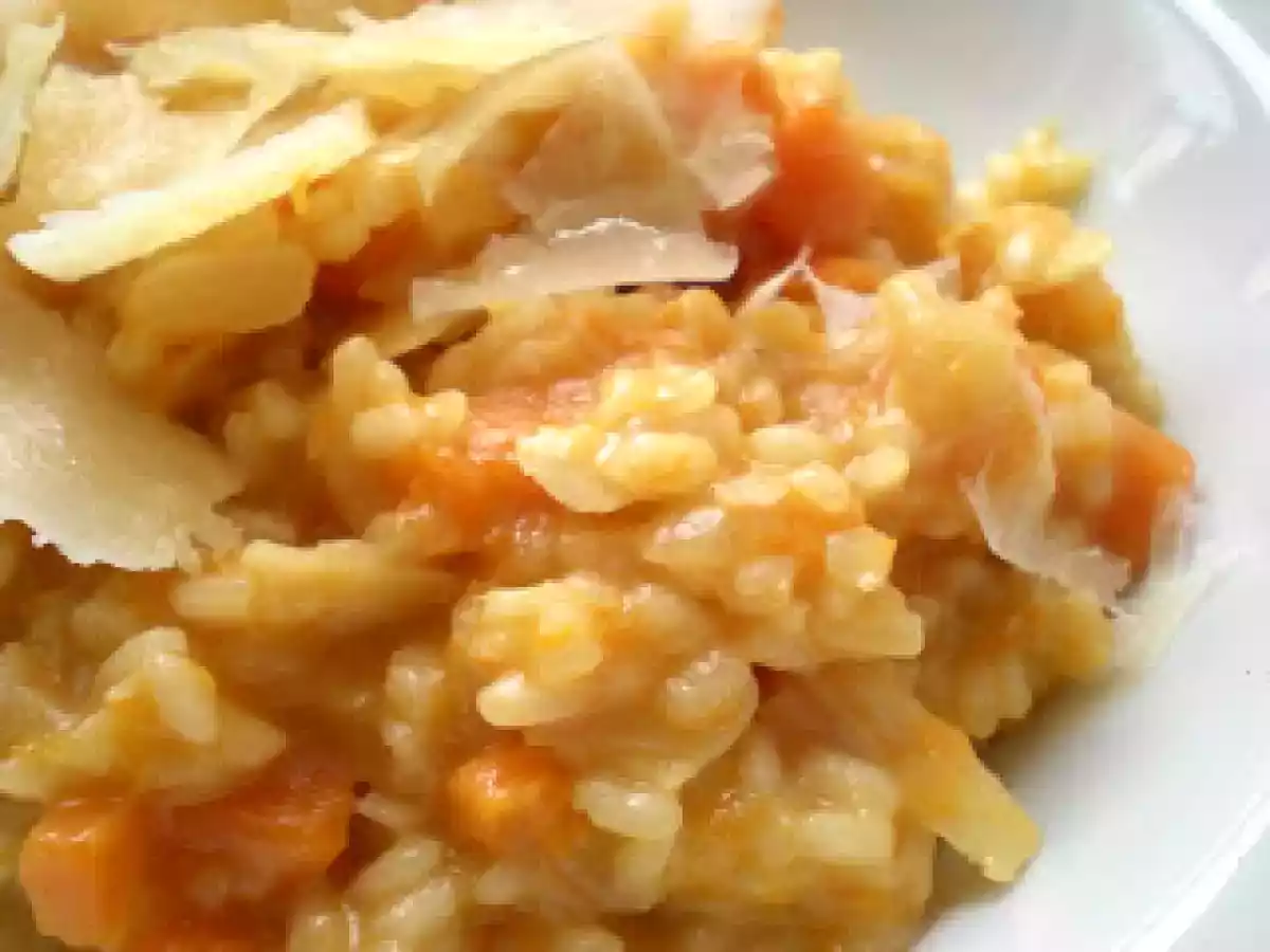 Risotto de calabaza y almendras - foto 2