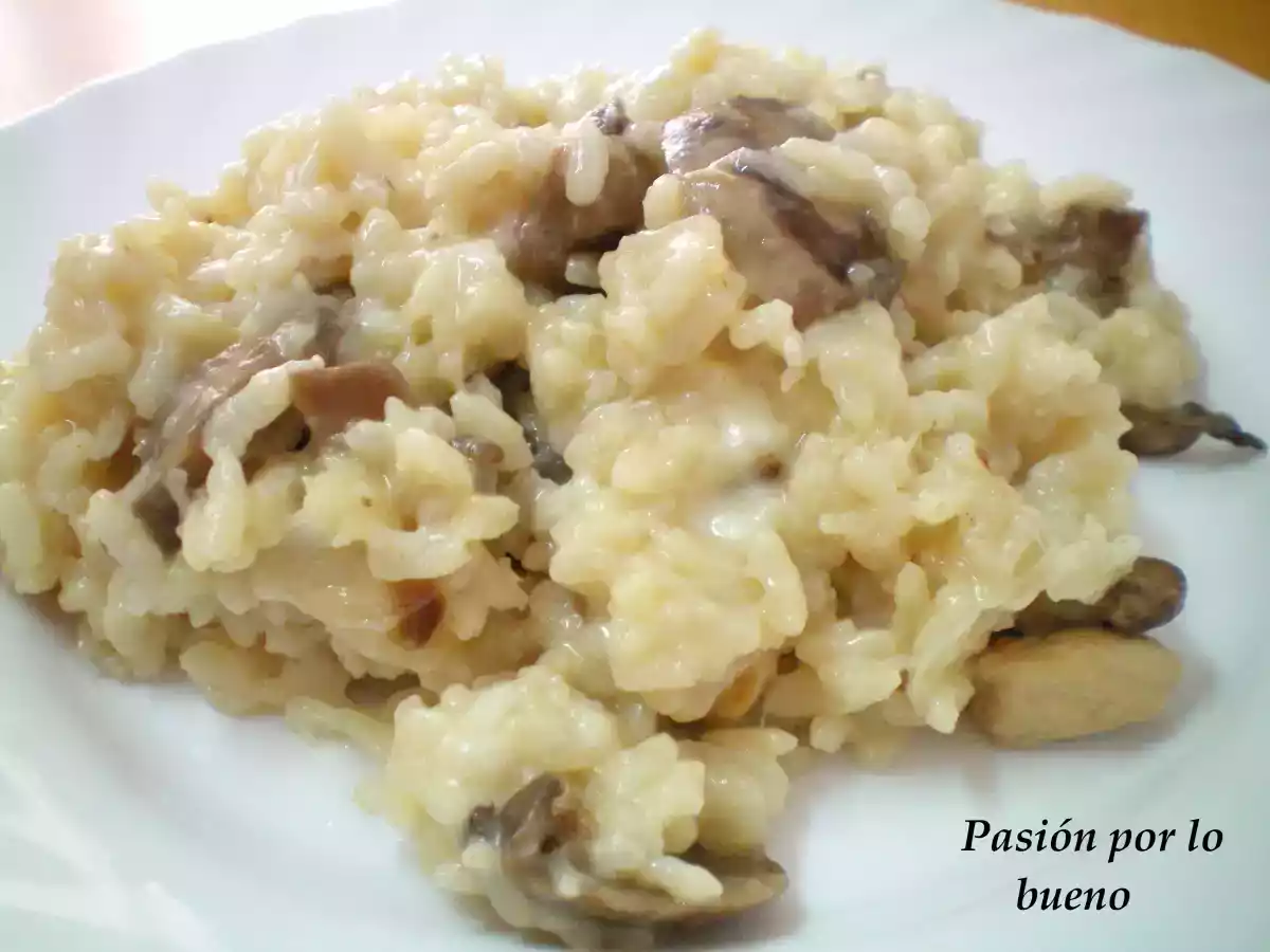 Risotto de coliflor y champiñones (Fussion Cook) - foto 3