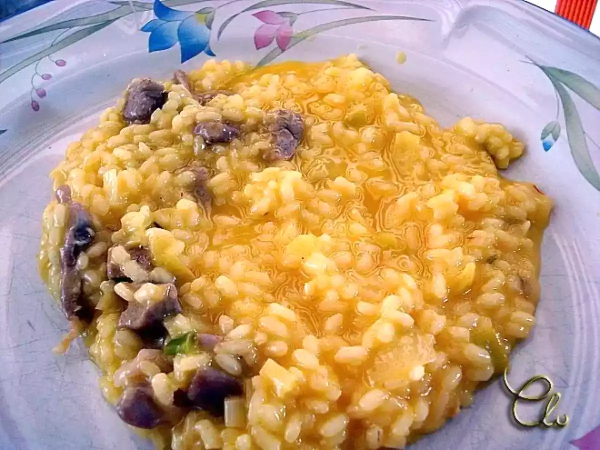 Risotto de cordero