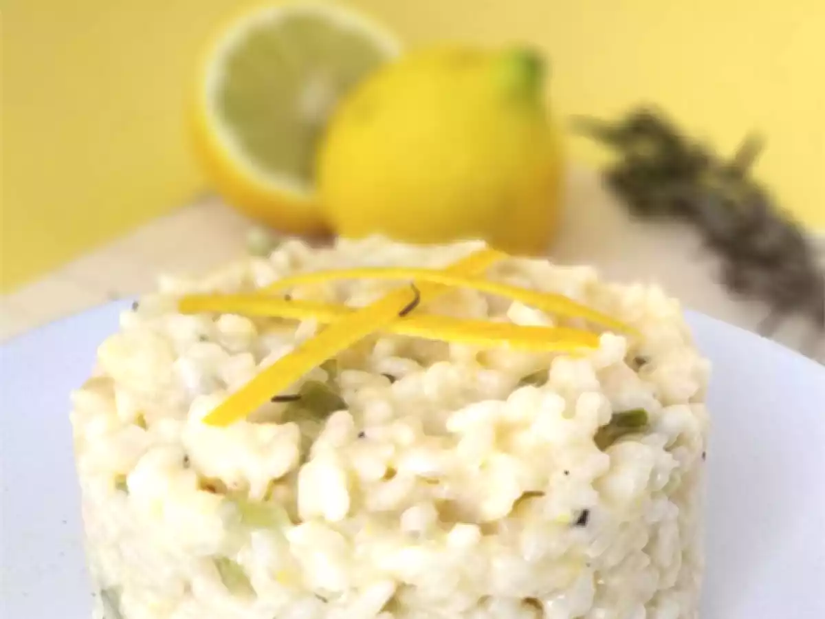 Risotto de limón y romero - foto 2