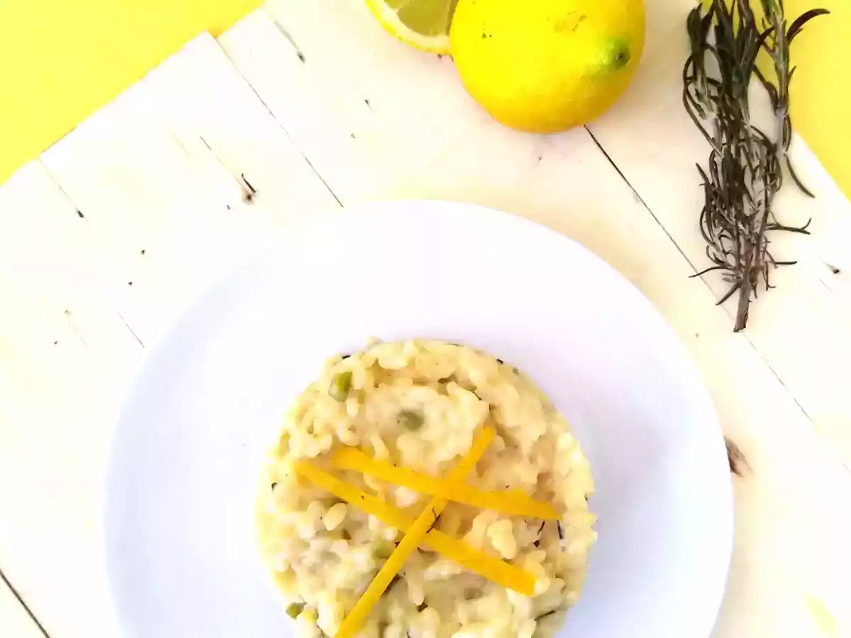 Risotto de limón y romero - foto 3