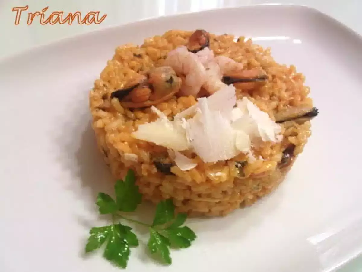 Risotto de mejillones y gambas - foto 2