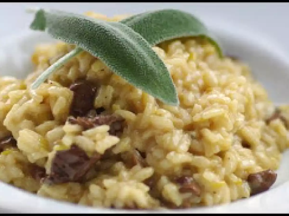 Risotto de moixernons a las prisas frescas