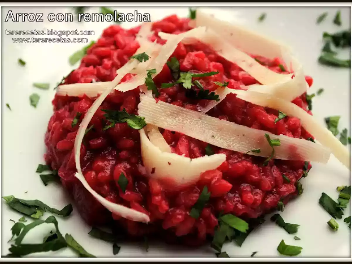 Risotto de remolacha - foto 3