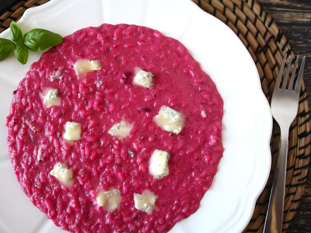Risotto de remolacha y gorgonzola: una explosión de color y sabor - foto 5