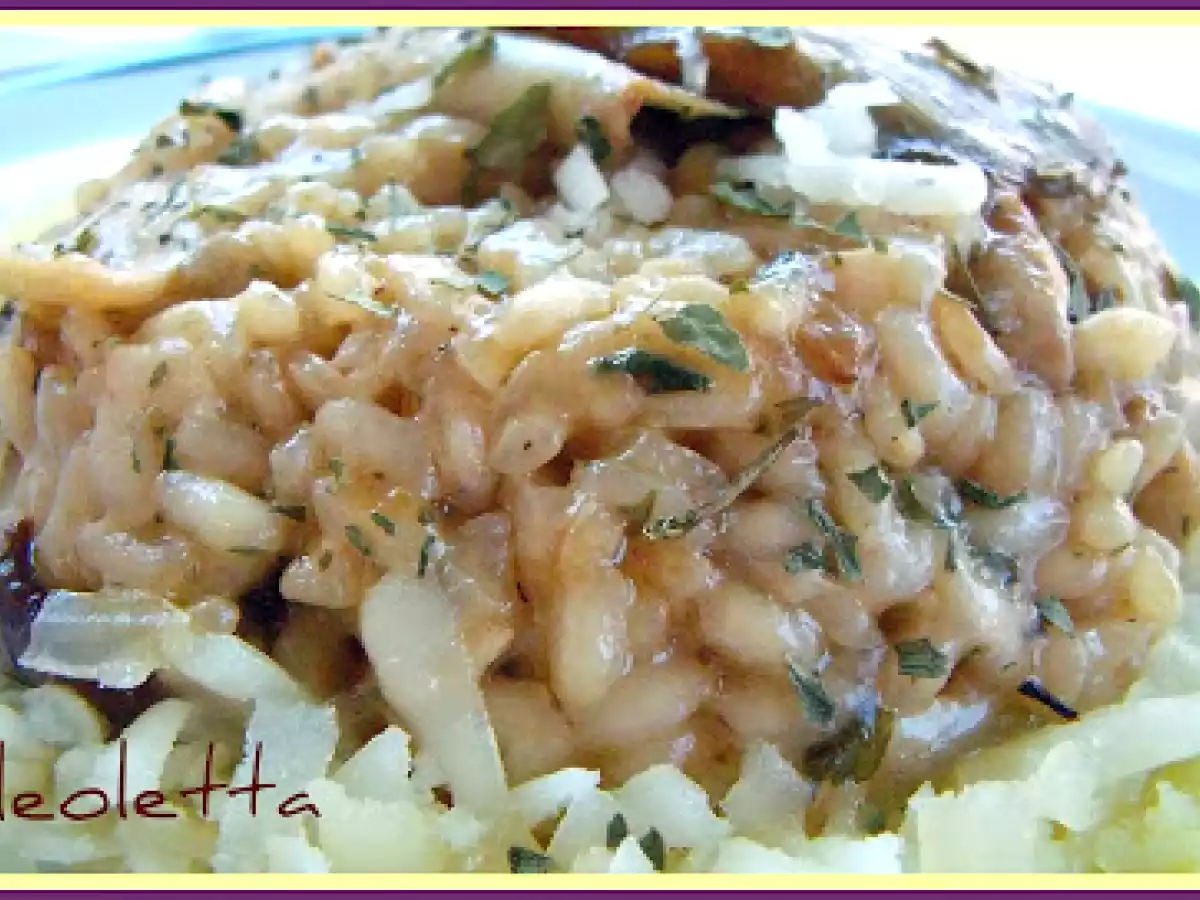 RISOTTO DE SETAS