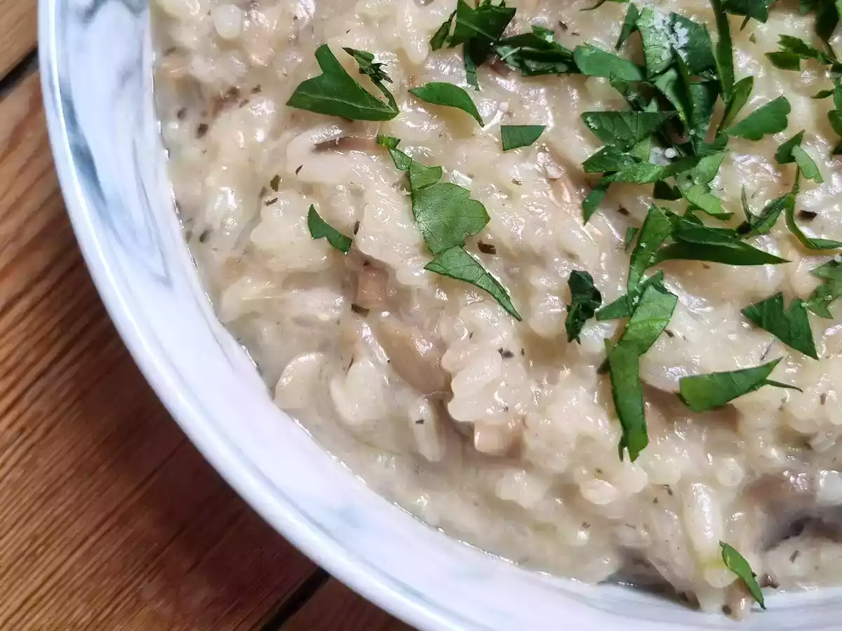 Risotto de setas en Thermomix, receta rápida - foto 4