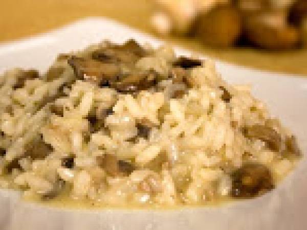 Risotto de Setas (Risotto de Champiñones)