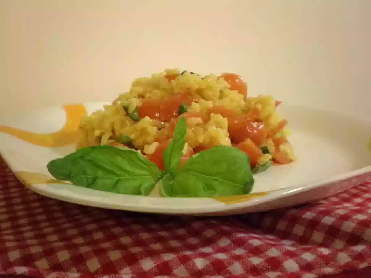 Risotto de Tomates Cherry