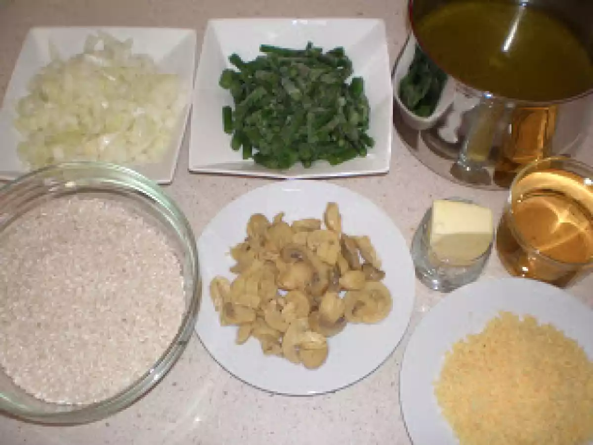 Rissotto de espárragos y champiñones - foto 7