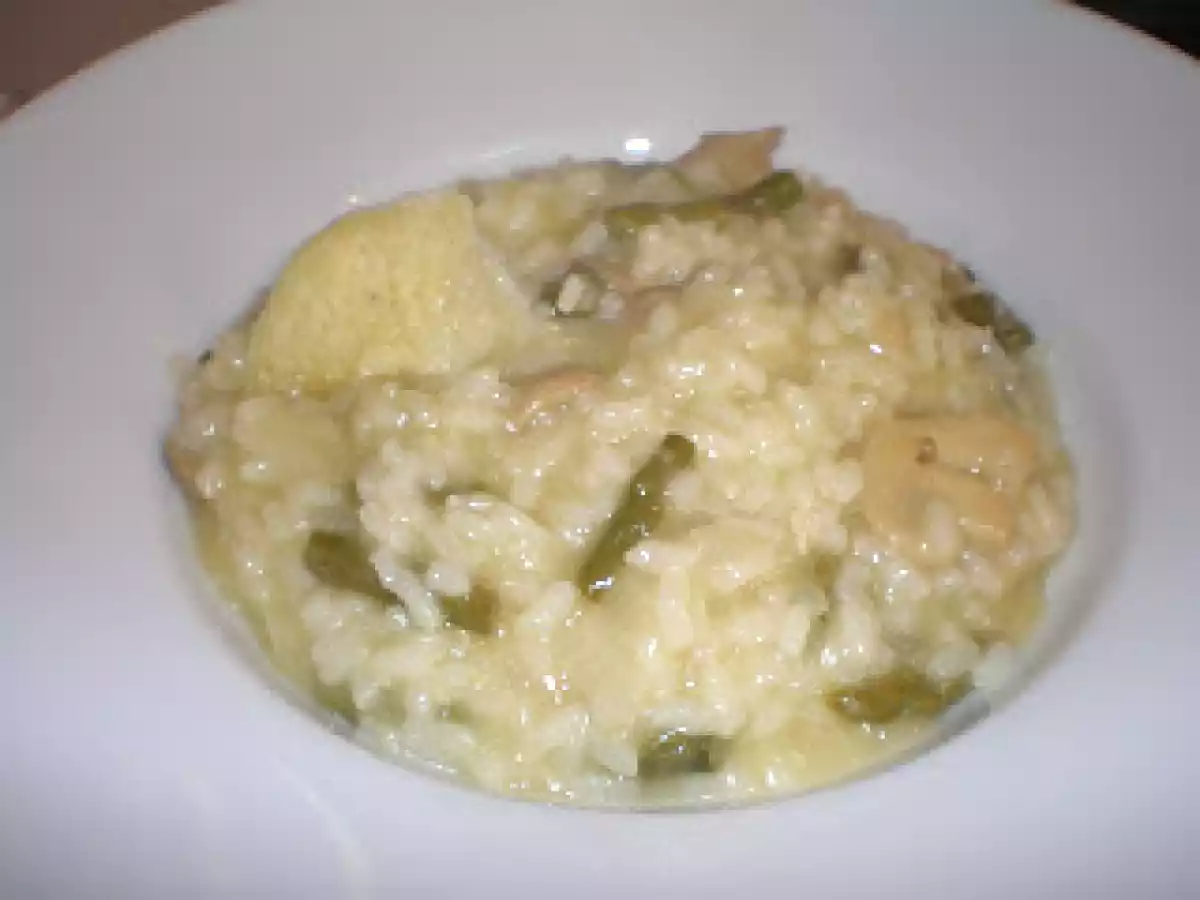 Rissotto de espárragos y champiñones - foto 8