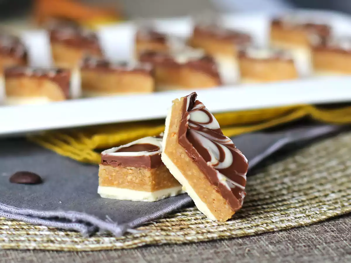 Rkhama, el dulce marroquí de cacahuete y chocolate que no necesita horno