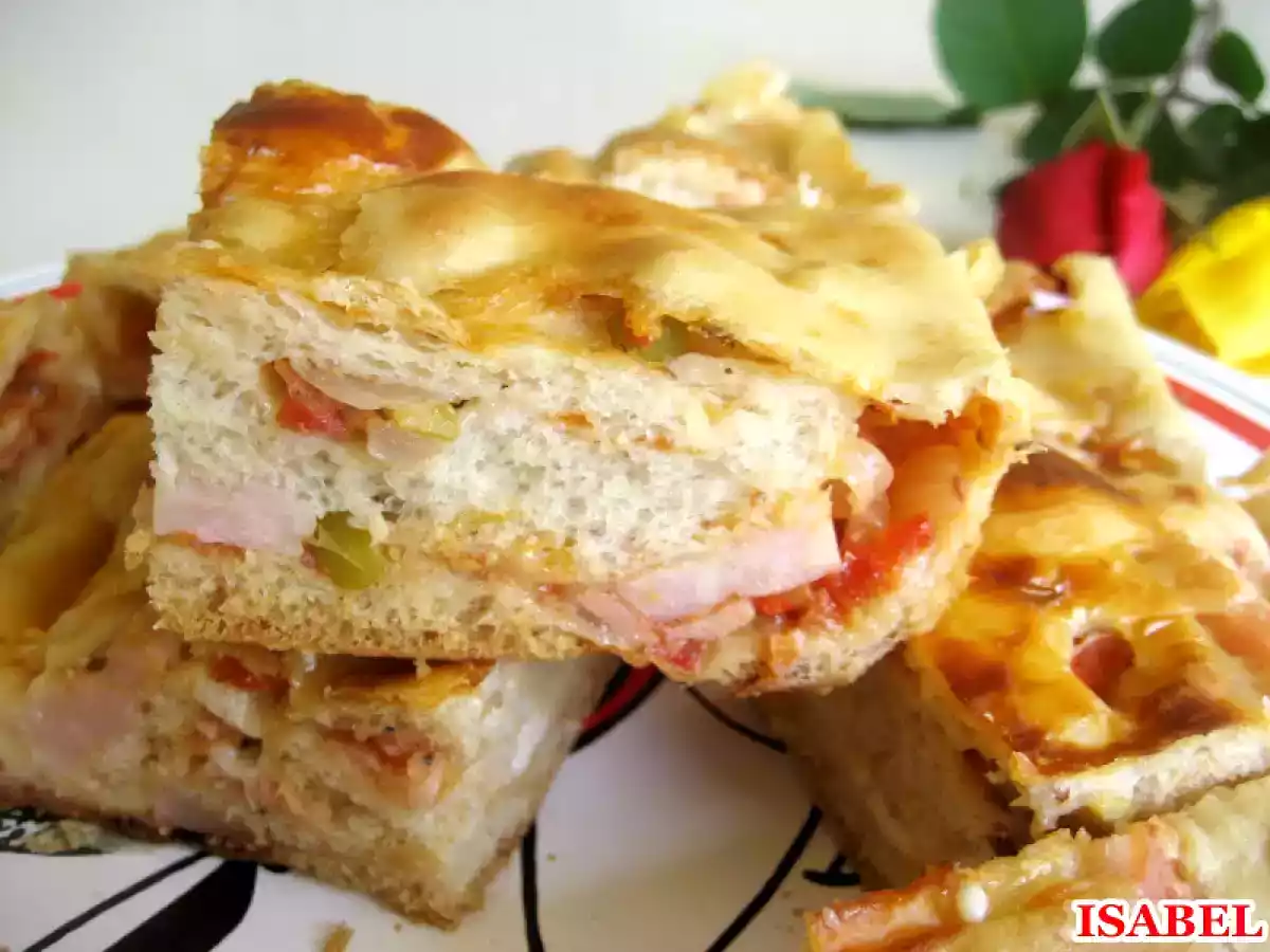 Rocambole con masa casera