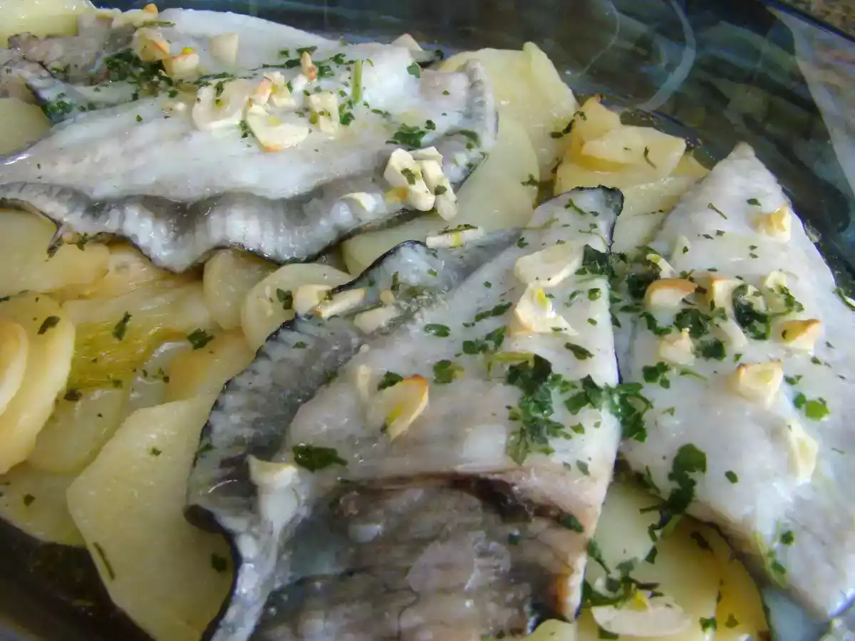 Rodaballo a la sidra