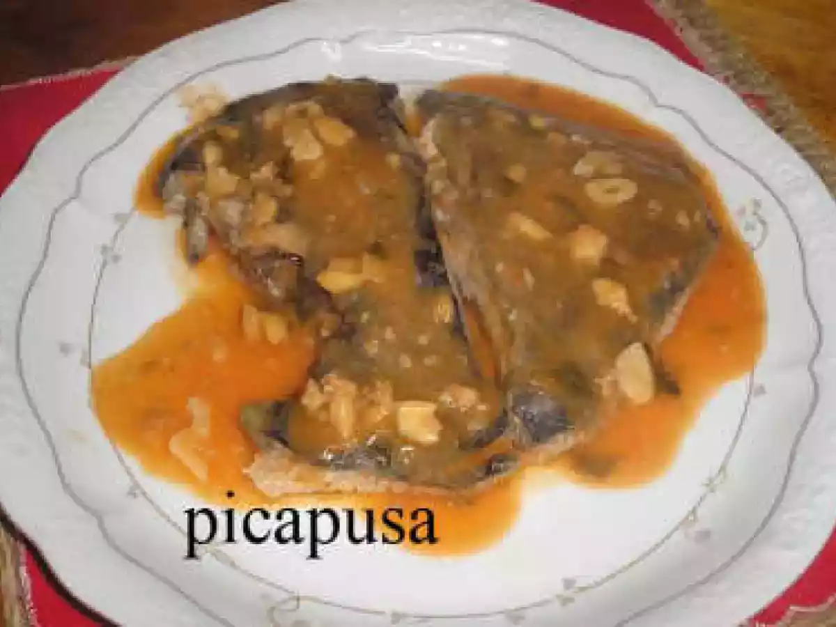 RODABALLO EN SALSA DE ALMENDRAS