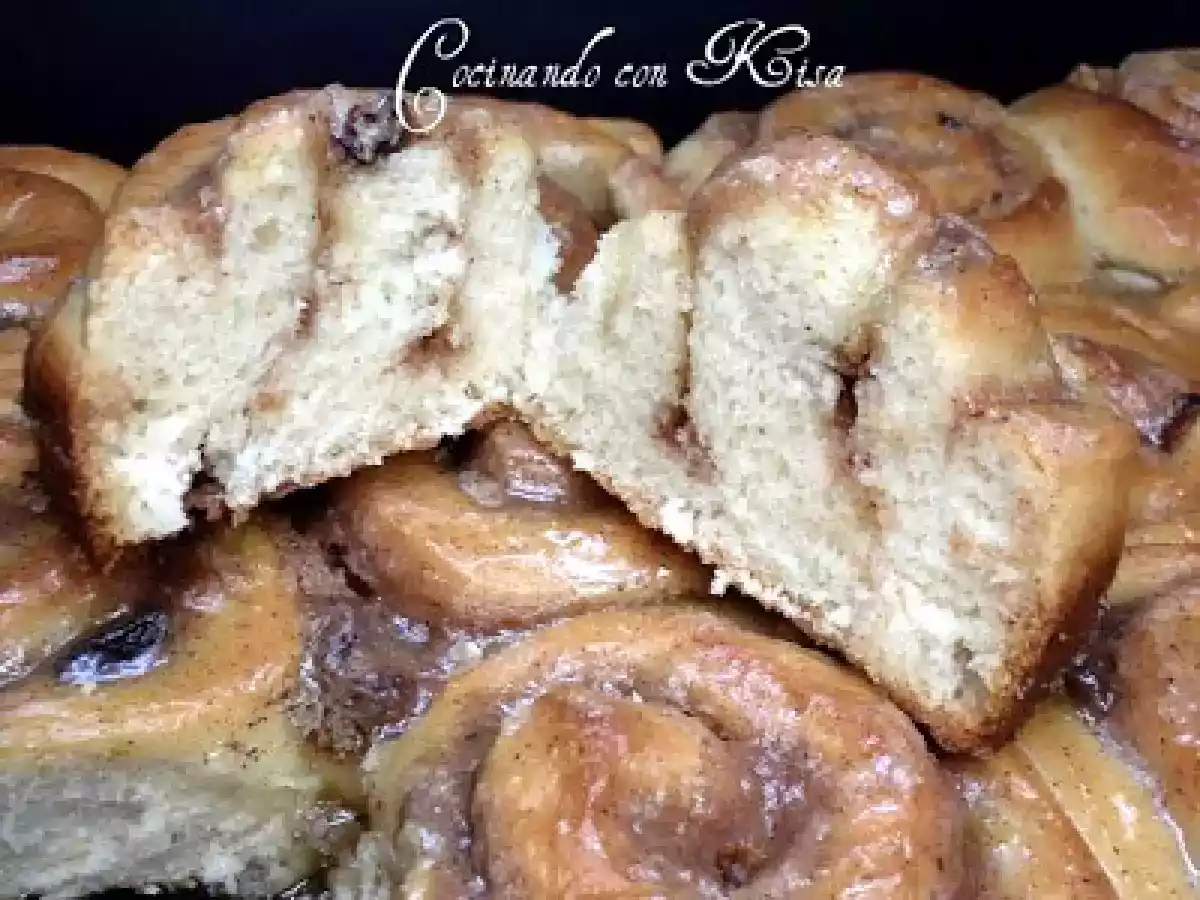 Roles de canela (kitchenAid y horno tradicional) - foto 3