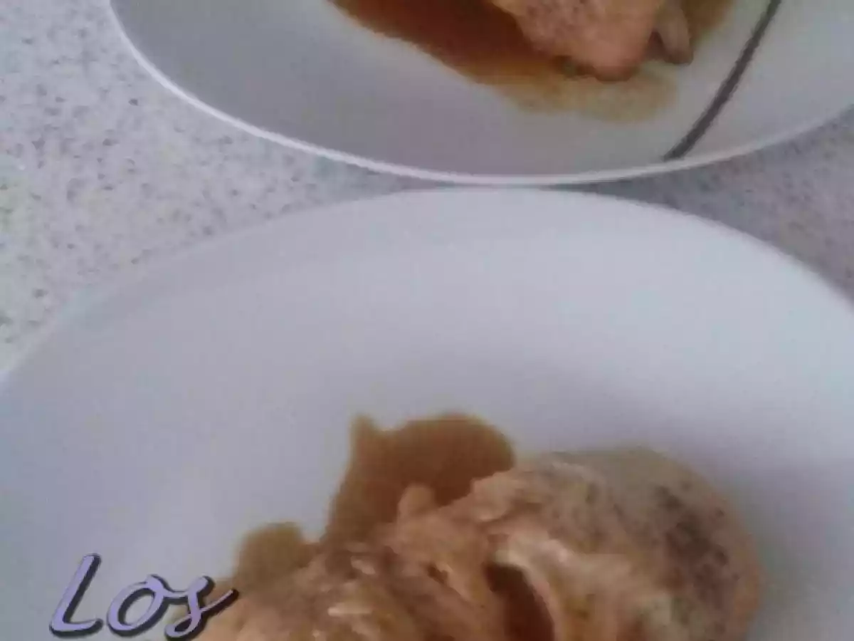 Rollito de pavo con jamon y verduras al horno - foto 2