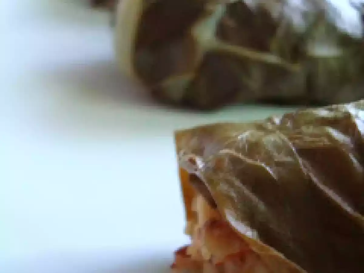 Rollitos de acelgas rellenos de pescado