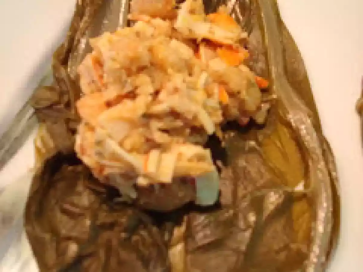 Rollitos de acelgas rellenos de pescado - foto 6