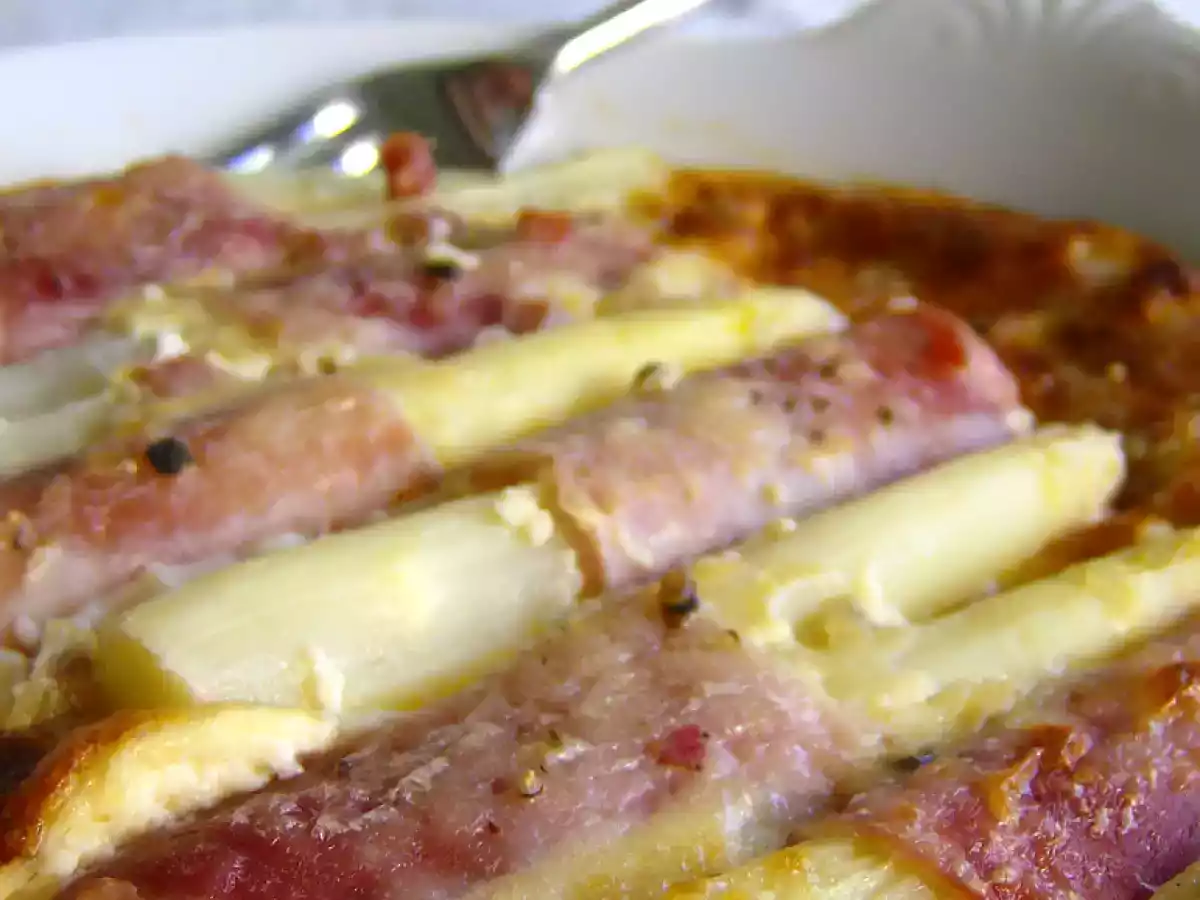 Rollitos de espárragos y jamón - foto 3