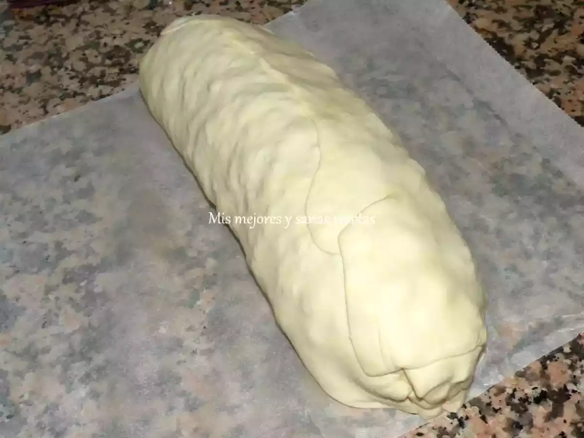 Rollitos de hojaldre con cebolla caramelizada - foto 2