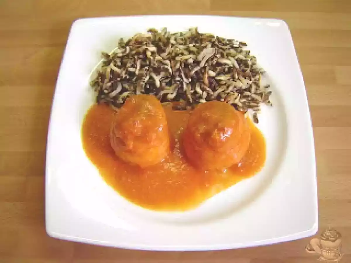 Rollitos de lenguado en salsa de gambas - foto 2