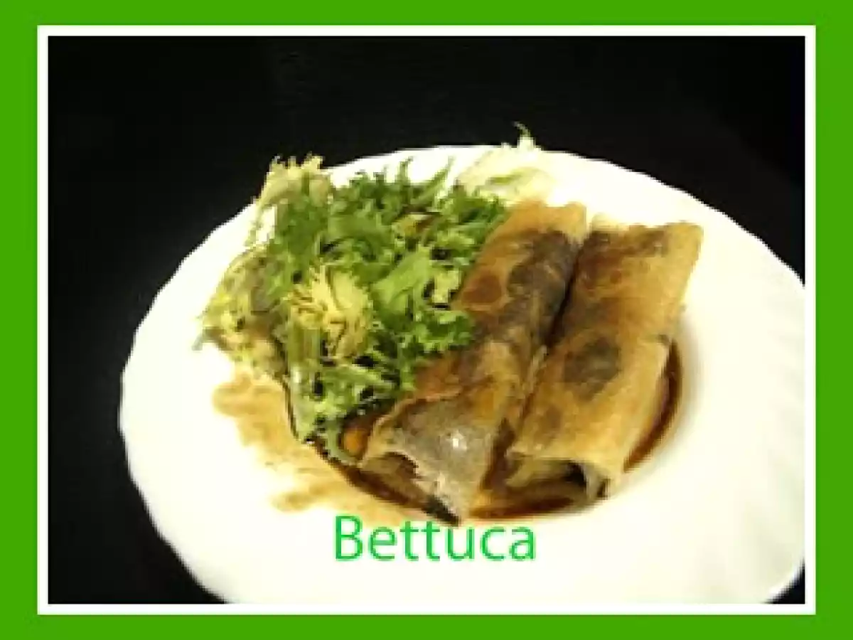 Rollitos de morcilla