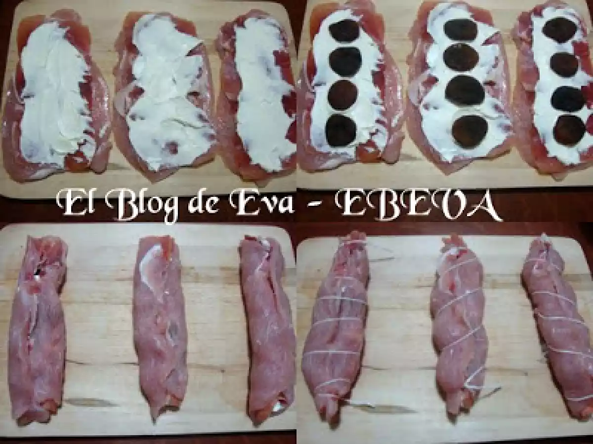 Rollitos de pavo rellenos al horno - foto 4