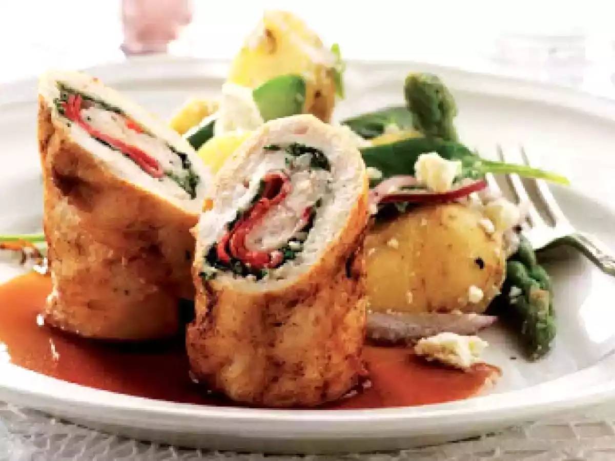 Rollitos de Pollo Picante