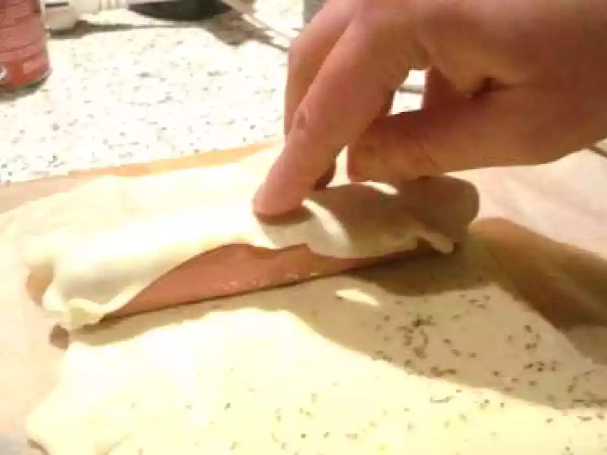 Rollitos de salchichas de frankfurt - foto 3