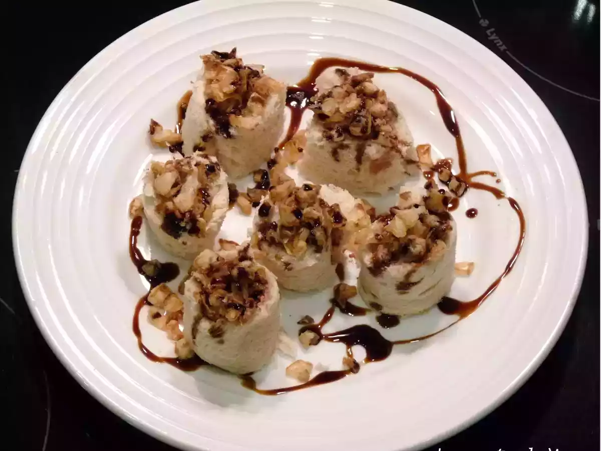 Rollitos impostores de foie gras