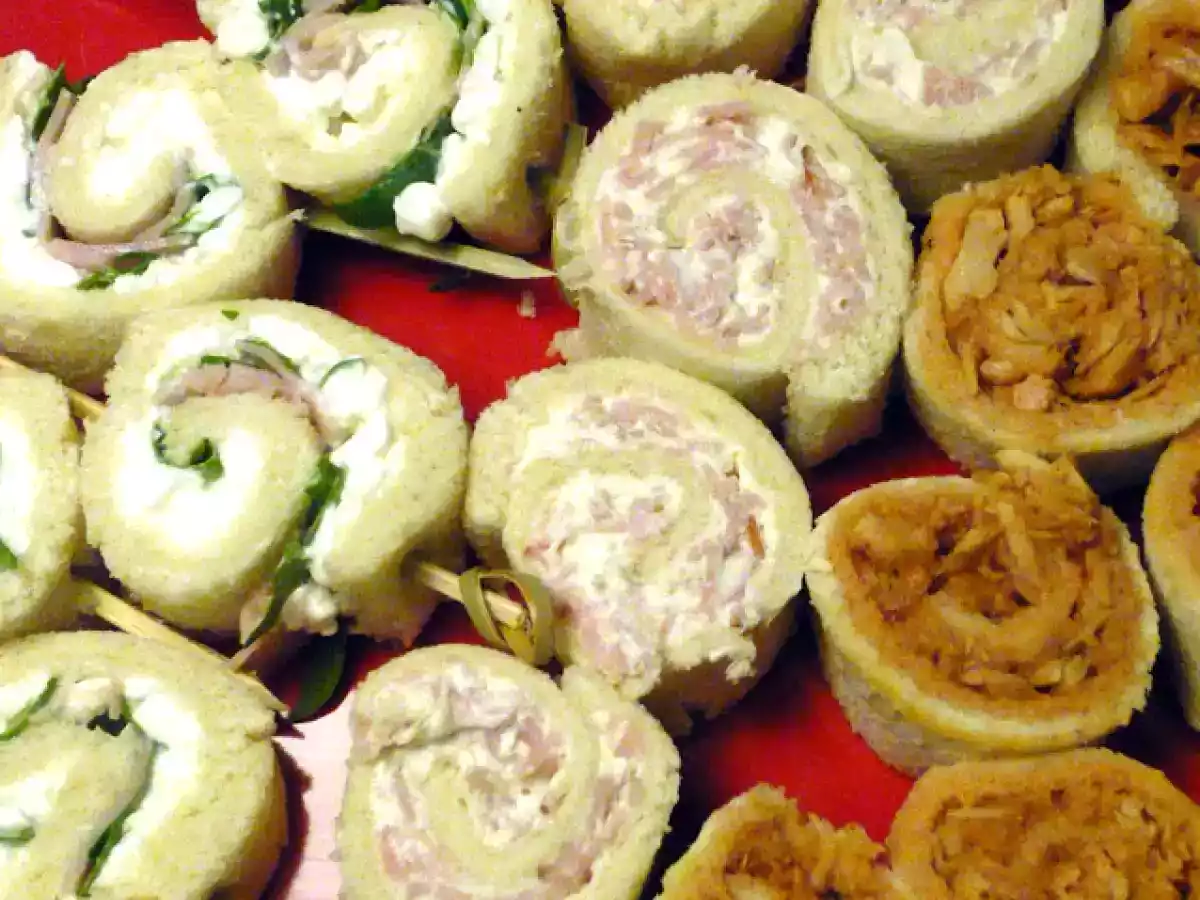 Rollitos variados de sandwich - foto 2